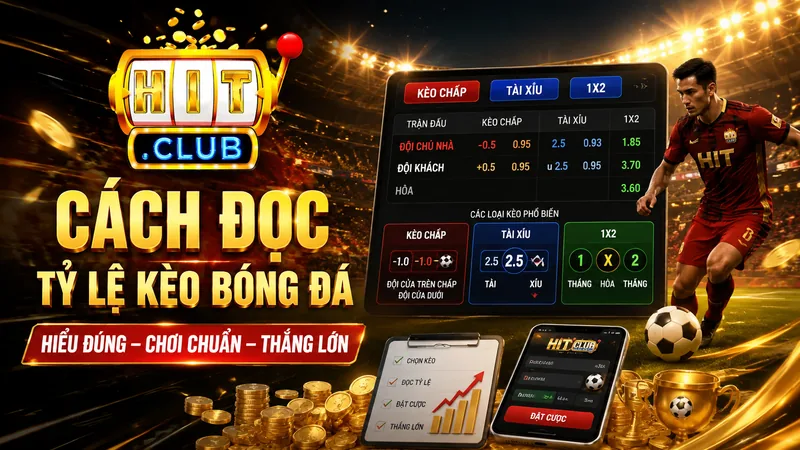 Cách đọc tỷ lệ kèo chuẩn cho ba hình thức cược nền tảng
