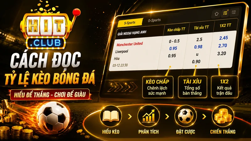 Cách đọc tỷ lệ kèo và ý nghĩa màu sắc đội bóng