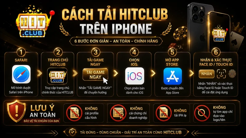 Cách tải HITCLUB trên iPhone và iPad qua App Store